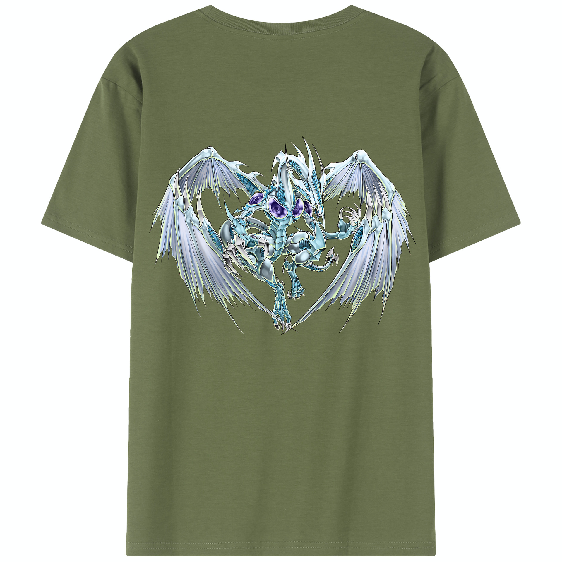（画像用） 遊☆戯☆王 Yu-Gi-Oh! 綿100％半袖Tシャツ（背面プリント）